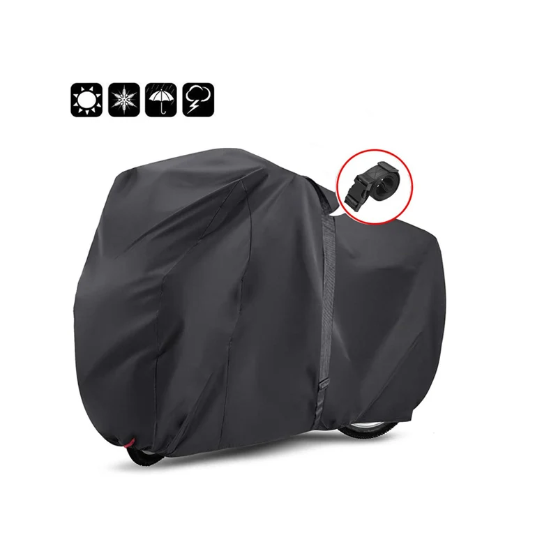 Горячая Распродажа Премиум водонепроницаемый 300D Оксфорд полиуретановое покрытие анти-УФ наружный Велосипедный Чехол