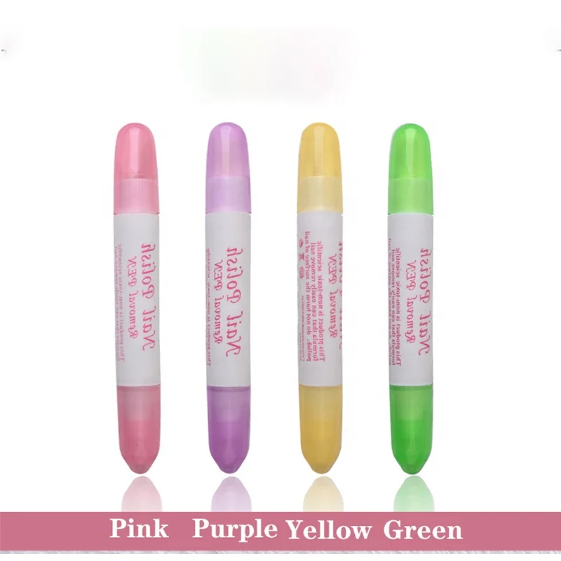 Newest Manicure Cleaner Nail Polish Corrector Remover Pen Private Label Clean Mistakes Refillable Tools Nail Polish Removal Pen