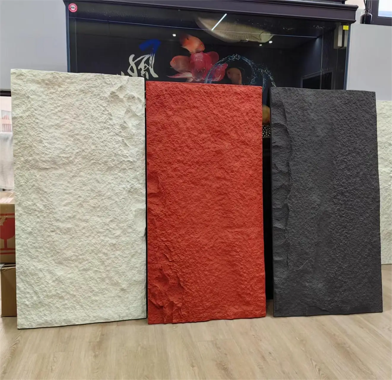 SONSILL UTO PU Stone Panel Wall Artificial Polyurethane Stone Panel pu artificial stone