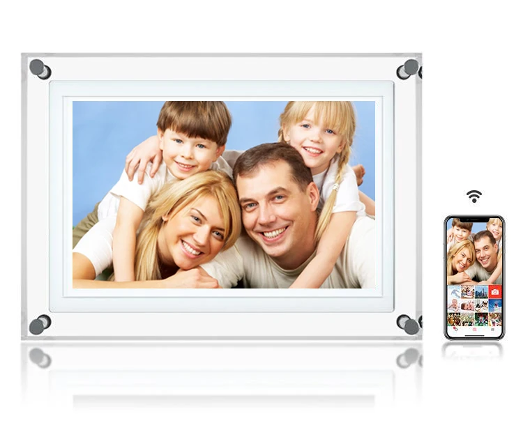 Новый подарок загружаемая цифровая фоторамка YMDI с Wifi для сексуального