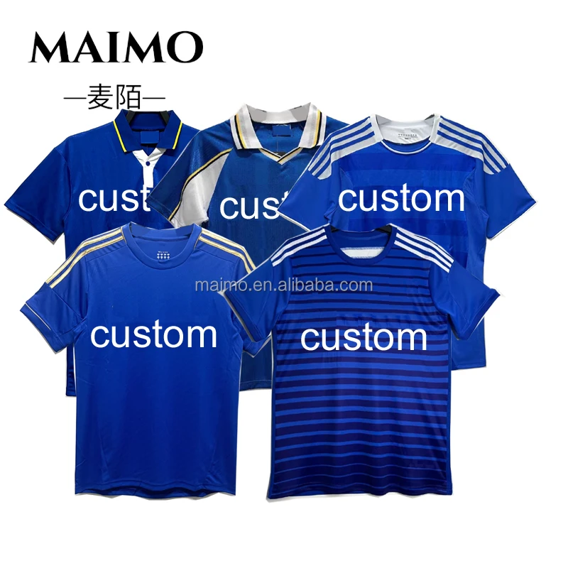 1999 2003 2011 Club Shirt Thai Edition Custom Number Name 7 Chelseas Fc Retro Football Jersey