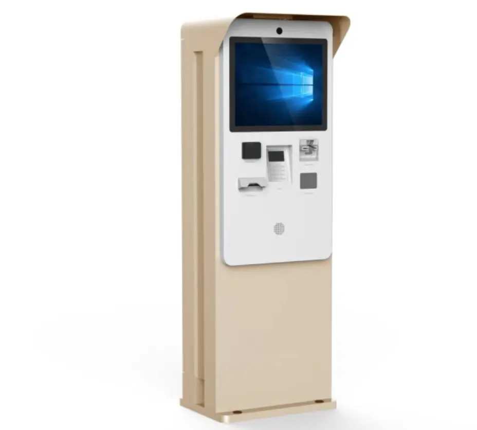 Customized Outdoor Self-Service Payment Kiosk Intelligent Parking Management System Touch Screen Advertising LCD Parking Payment