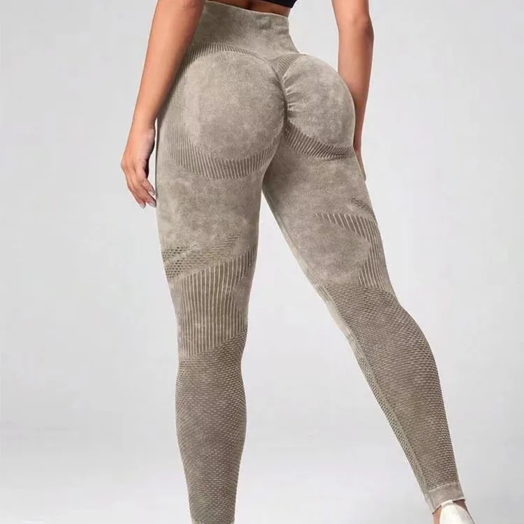 2023 Hot Sale Woman Scrunch Booty Custom Yoga Pants Push Up Sportswear Fitness Tight Workout Leggings