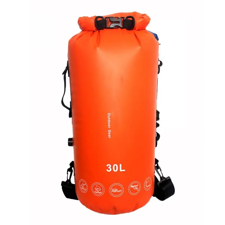 30L swimming surfing backpack Inflatable waterproof storage dry sack bag river trekking bags