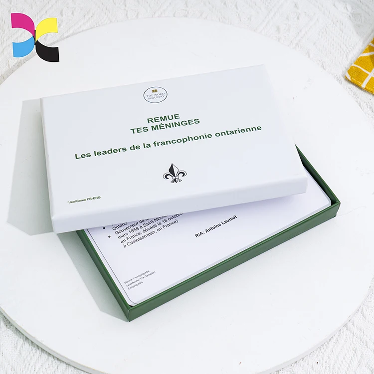 Handcrafted Board Game Cards & Deluxe Custom Card Game Sets in Luxury Boxes