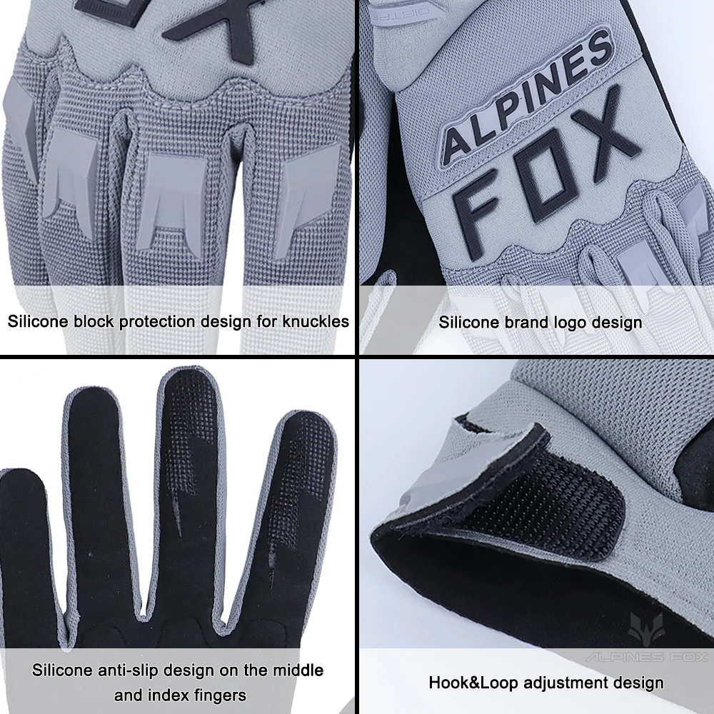 Custom Summer Adult Motocross Gloves Race Dirtpaw Bike Gloves BMX ATV Enduro Racing Off-Road Mountain Bicycle Cycling Guantes