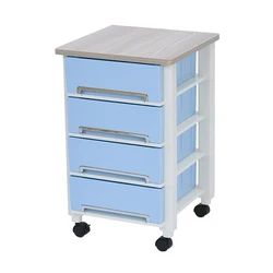 Органайзер для шкафа с 4 ящиками, пластиковый шкаф для шкафа, прикроватный шкаф, ящики