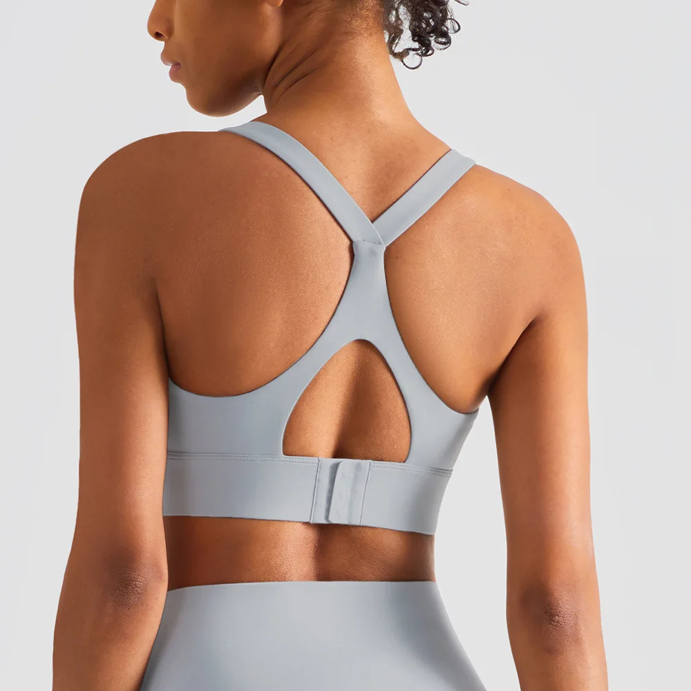Sport Bra Latex Push Up Seamless Bras Women Bralette Top Breathable Comfort Gathers Shock-Proof Tank Top