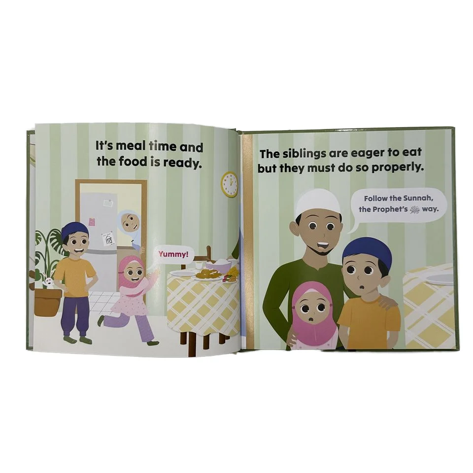 Print On Demand Custom Publishing Picture Story Books Art Paper Kids Children Hardcover Book Printing