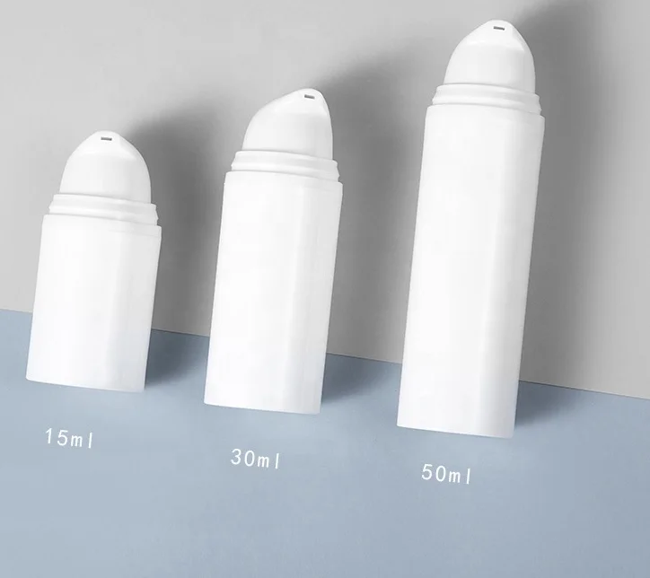 10ml 15ml 30ml 50ml Skin Care Shiny Gold Aluminum Airless Lotion Pump Bottle