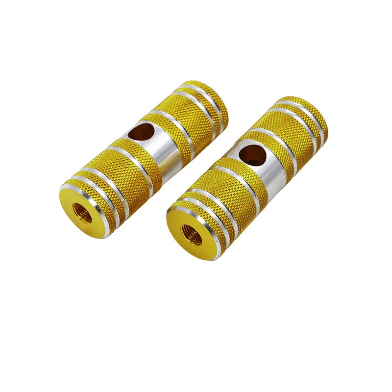 Aluminum Alloy Pegs Bike Rear Foot Peg Stunt Six Axle Bicycle Accessories