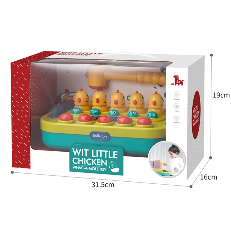 Manufacturers wholesale baby educational cartoon whack a mole toy hammer beat challenge memory game machine for kids