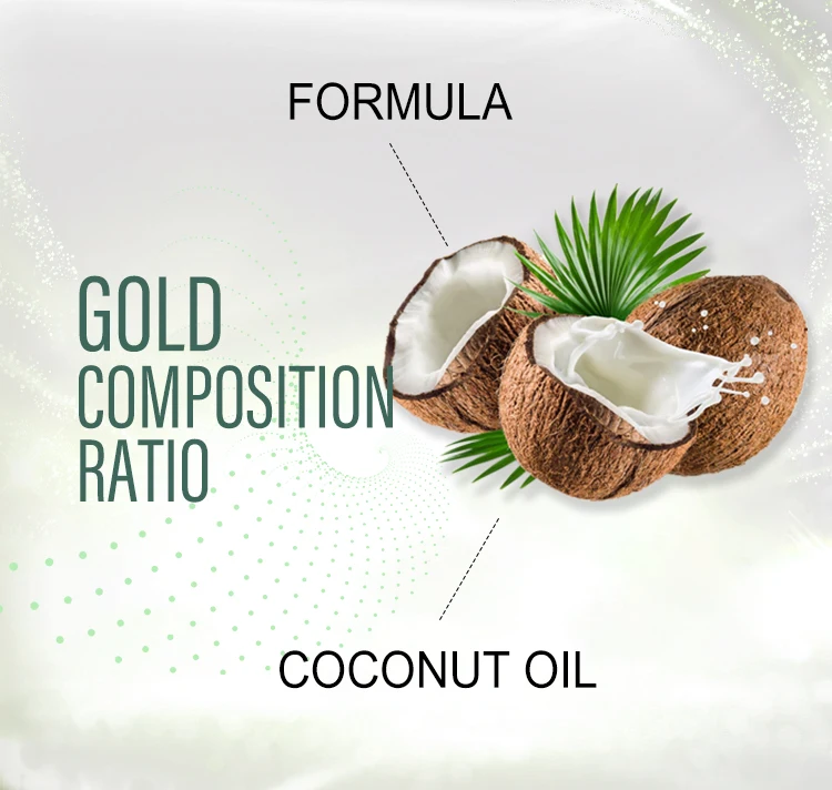400ml Nourishing shampoo coconut hair shampoo Hydrating organic coconut oil shampoo for damaged hair
