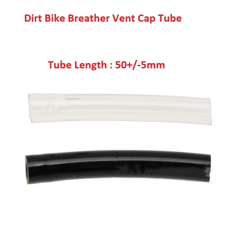 Breather Hose Gas air cap Fuel oil Tank Cap Vent Hose Tube CNC Universal For ATV Quad  Pit Dirt Bike Motorcycle Aluminum Fuel