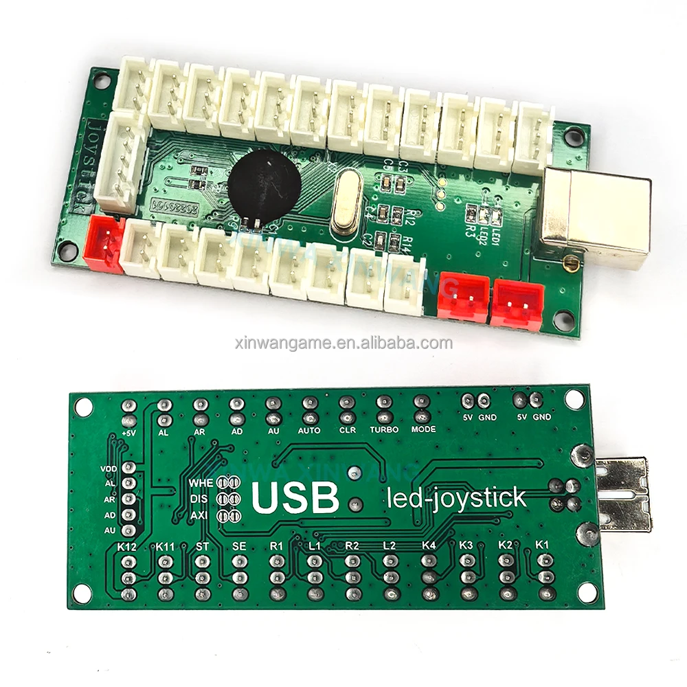 3-контактный светодиодный джойстик с USB-платой