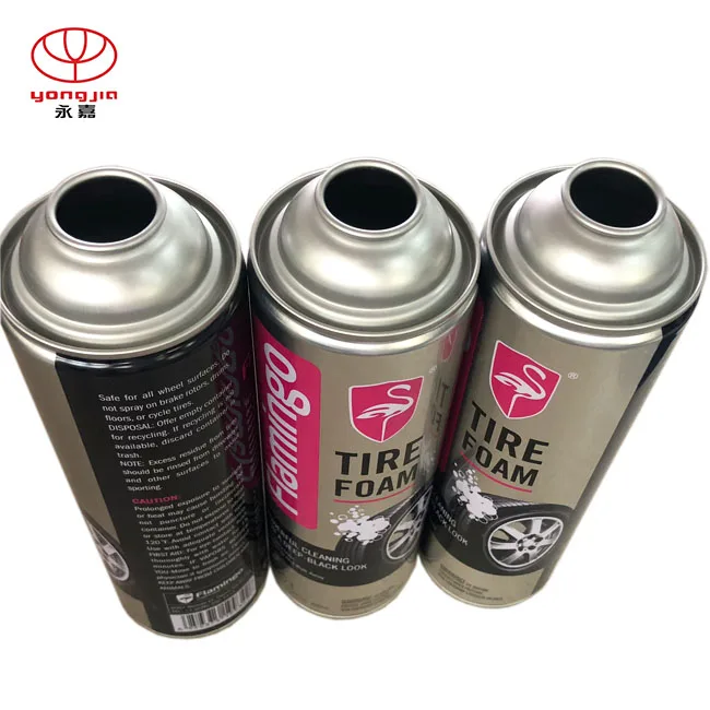 Factory direct sale aerosol empty can container round tin empty aerosol tin can aerosol cans
