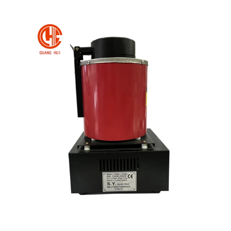 220V 1500W-2000W Industrial Gold Melting Tools 2Kg Capacity Metal Gold Melting Furnace For Jewelry Store