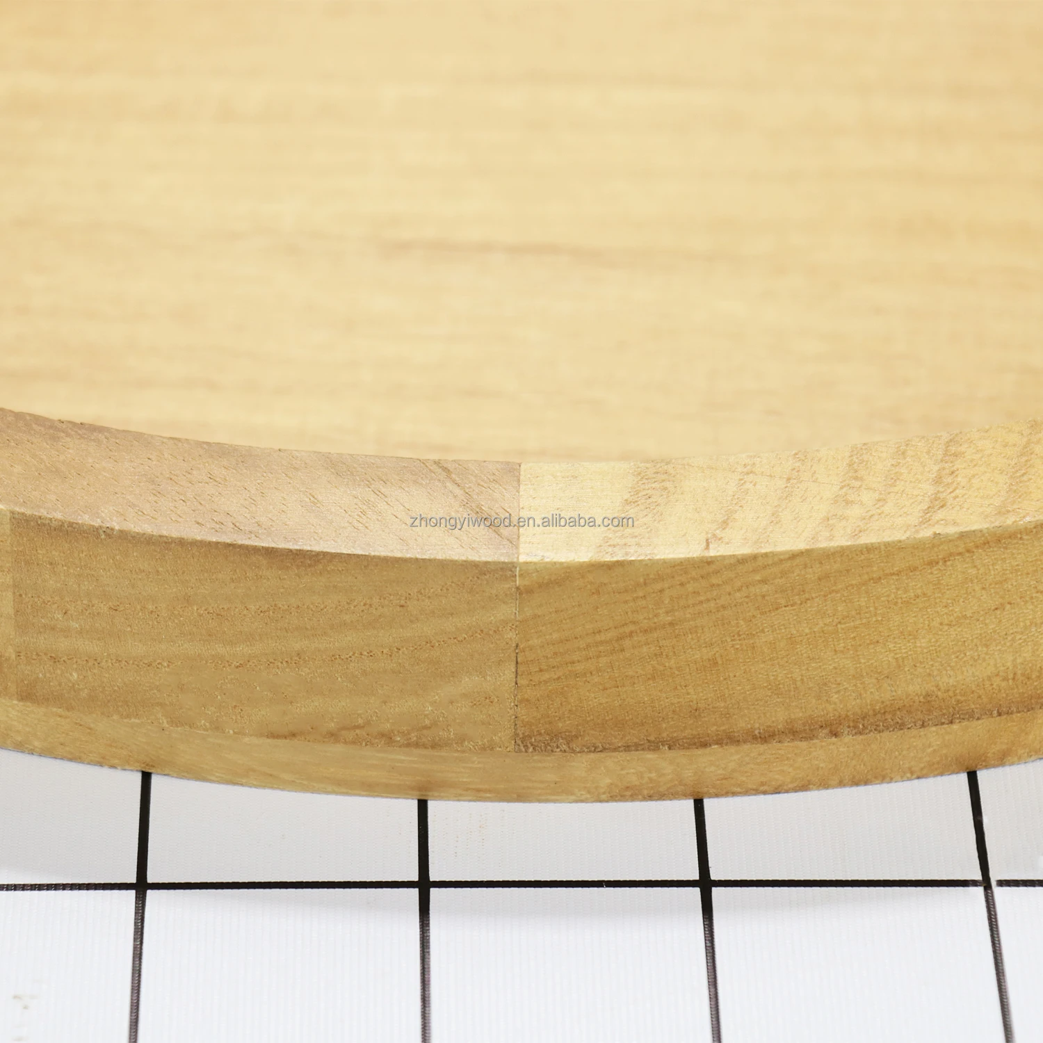 Customized Serving Tray with Handles, Food Stackable Wooden Tray, Rectangular Wooden Baking Tray Food Container for Home Office