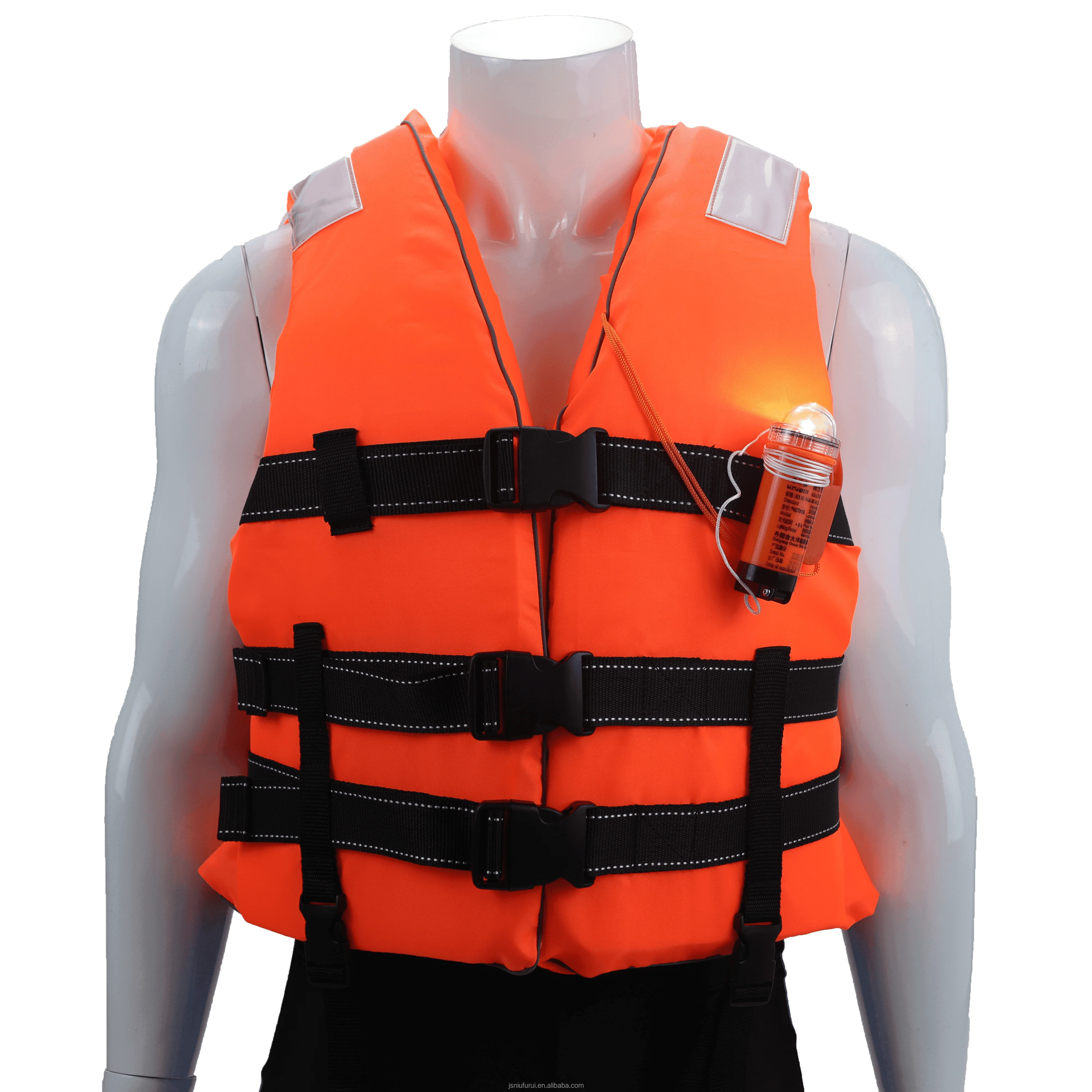 Niufurui water sports orange life jackets marine vest , marine life jacket price kayak life vest jacket for adult