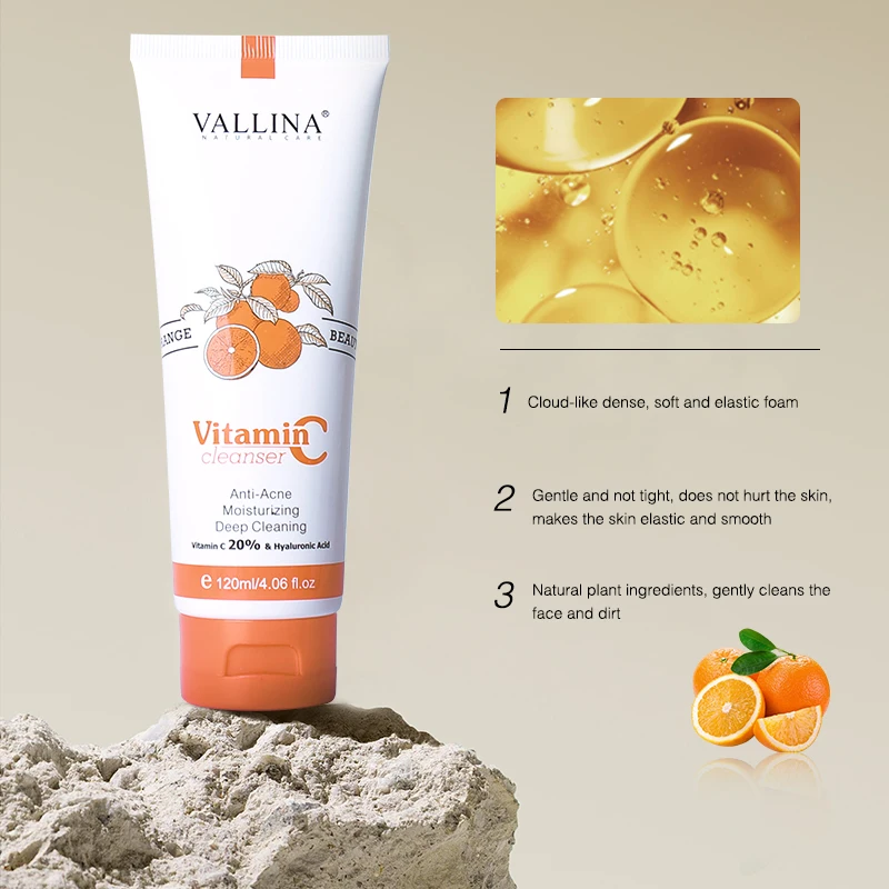 OEM wholesale facial foaming cleansers face wash facial cleanser for men and women