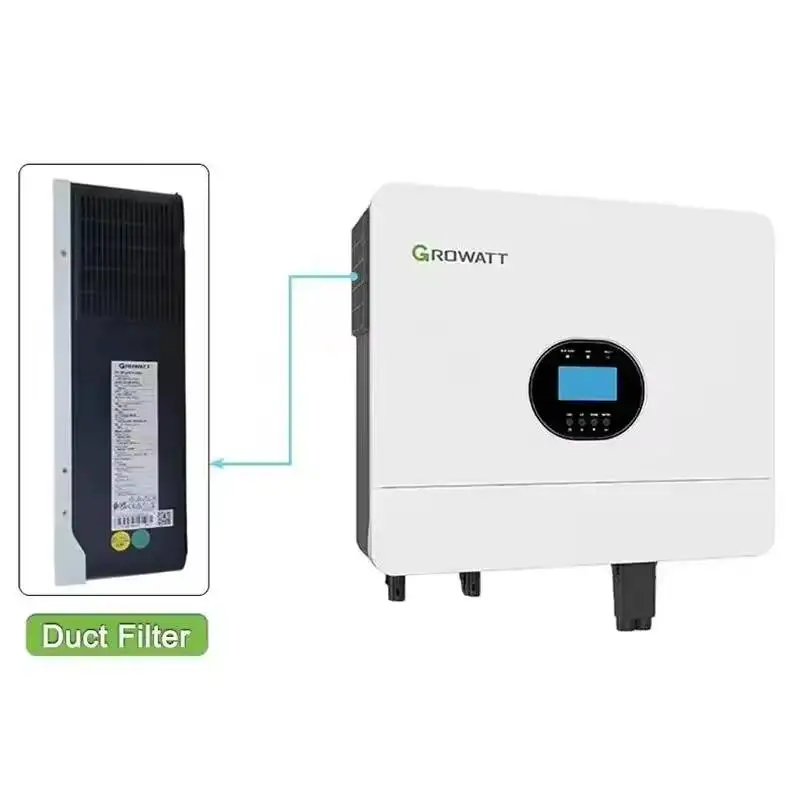 Growatt Solar Inverter SPF 6000 ES Plus With WIFI Single Phase Dual MPPT Off-Grid Inverter For Solar System