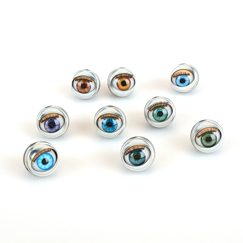 Factory Directory Selling Safety 18' Acrylic African Baby Girl Boy Doll Open and Close Blinking Eyes