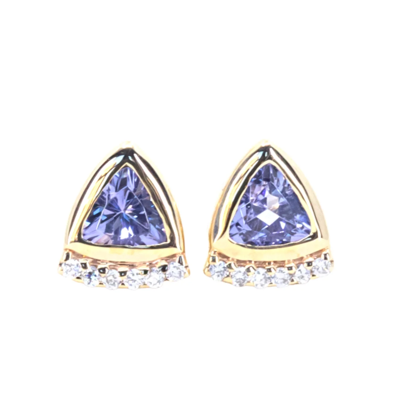 Laodun New Arrival S925 Stud Earring Minimalist Anniversary Luxury Pretty Customized CZ 18K Sterling Silver Earring