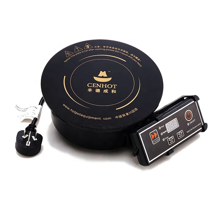  800W electric Touch screen commercial Hot Pot Induction Cooker for
