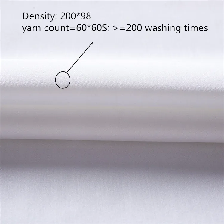 Single size New material New technology Euro-fiber material hotel linen high-Density Bedding Sheets set for Hotels