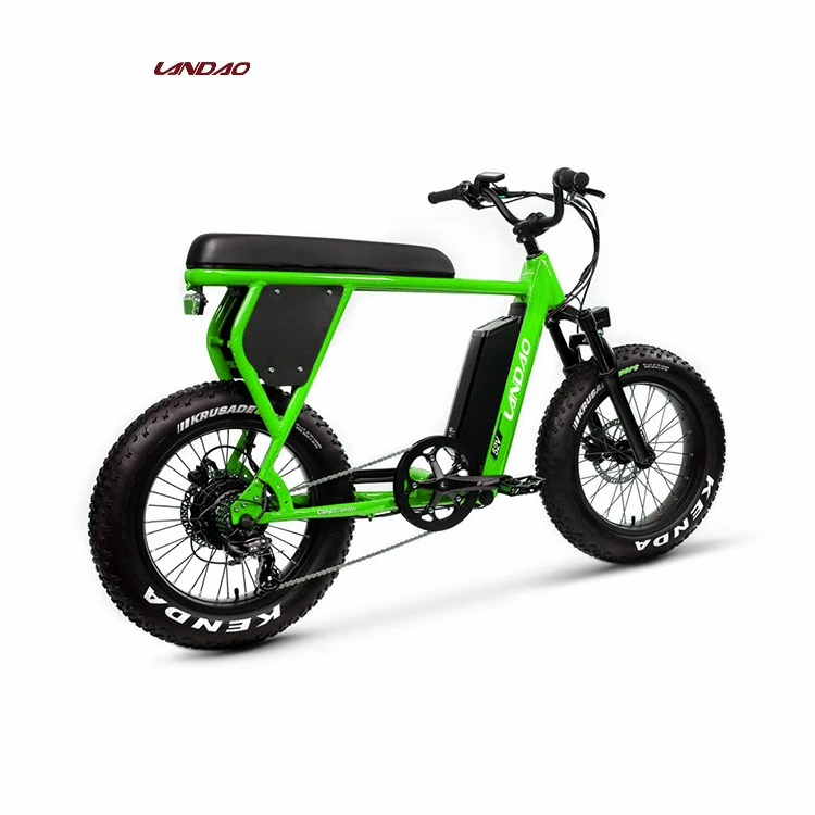 2022 landao bicycle lithium battery Al alloy frame 500w brushless motor electric fat bike made in China juice ebike