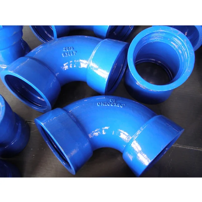 Ductile  iron pipe fittings elbow 90 degree