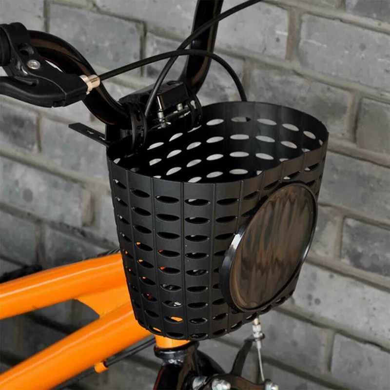 Bicycle Wall Hanging Basket Children Hollow Children Bike Basket Bike Tricycle Scooter Storage Front Handlebar Plastic