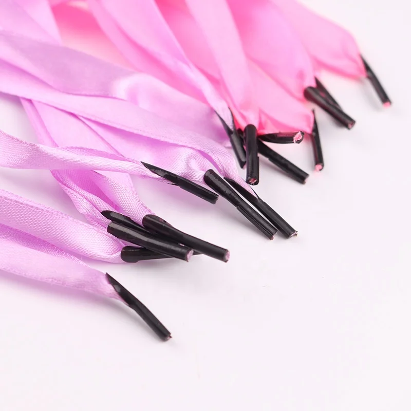 Custom 35cm Paper Bag Polyester Ribbon Garments Accessories Decoration Handbag Satin Ribbon Rope