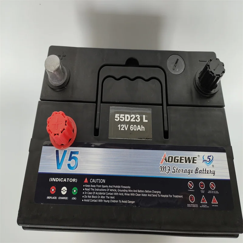 Excellent Quality truck battery car batteries 12v battery for truck 55D23 R/L
