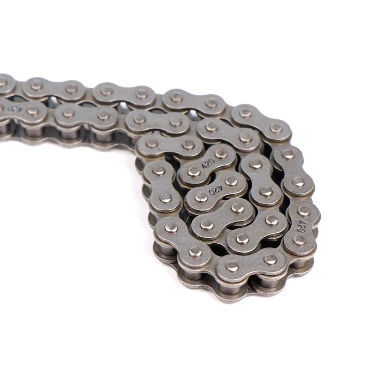 Four Side Riveting Durable 420H Motorcycle Drive Chain,Sprocket Chain