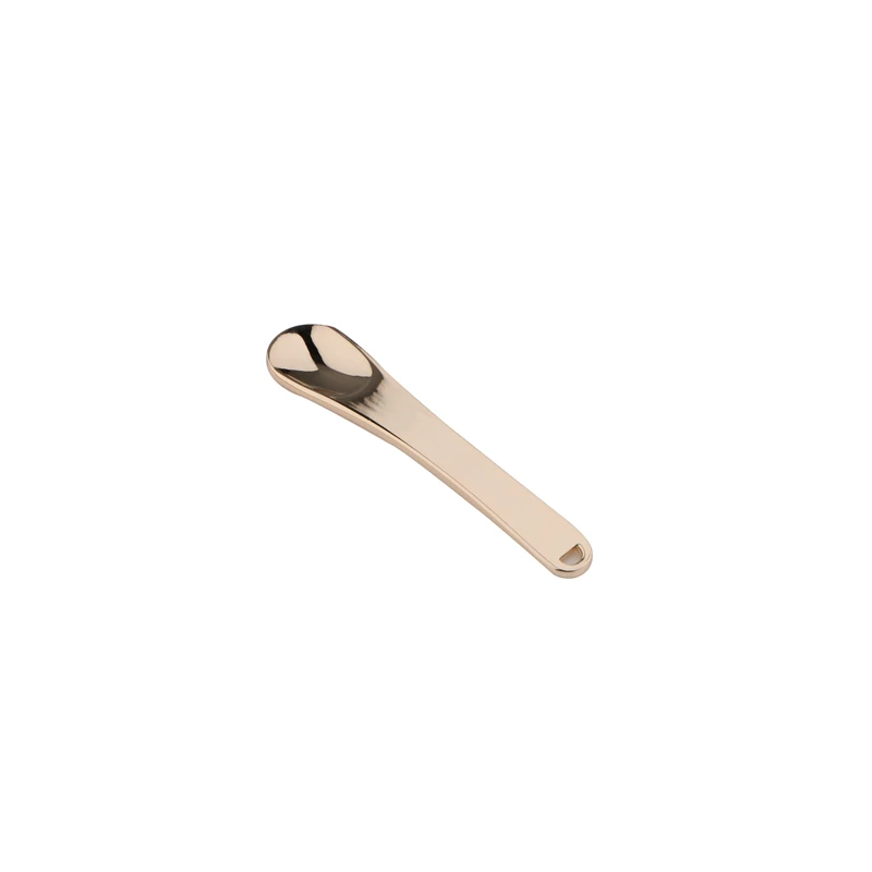 
Wholesale Mini Makeup Spatula Small Gold Eye Cream Scoop Stainless Steel Cosmetic Spoon 