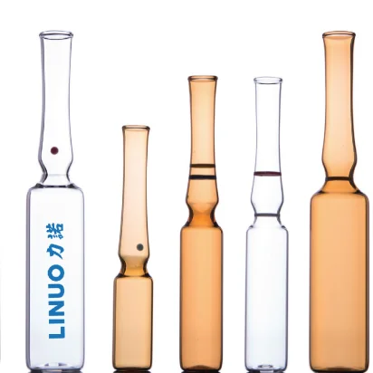 Customized type B C D/double-tip/special shape empty glass ampoule with OPC/CBR for injection/oral liquid/skin care