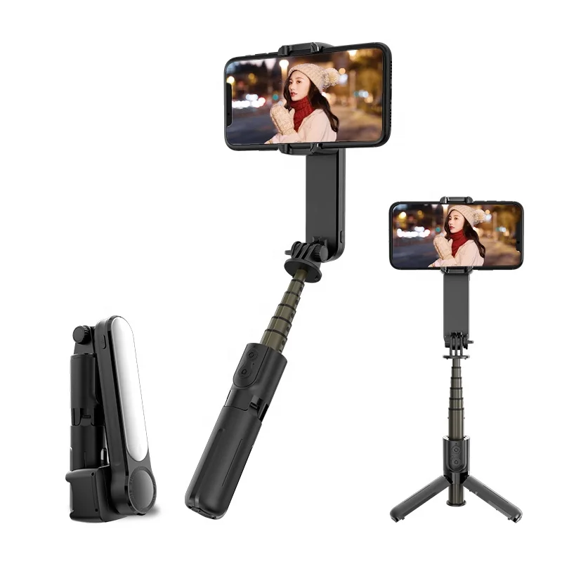 Handheld Gimbal Stabilizer Mobile Phone Selfie Stick Holder Adjustable Selfie Stand Online 2021