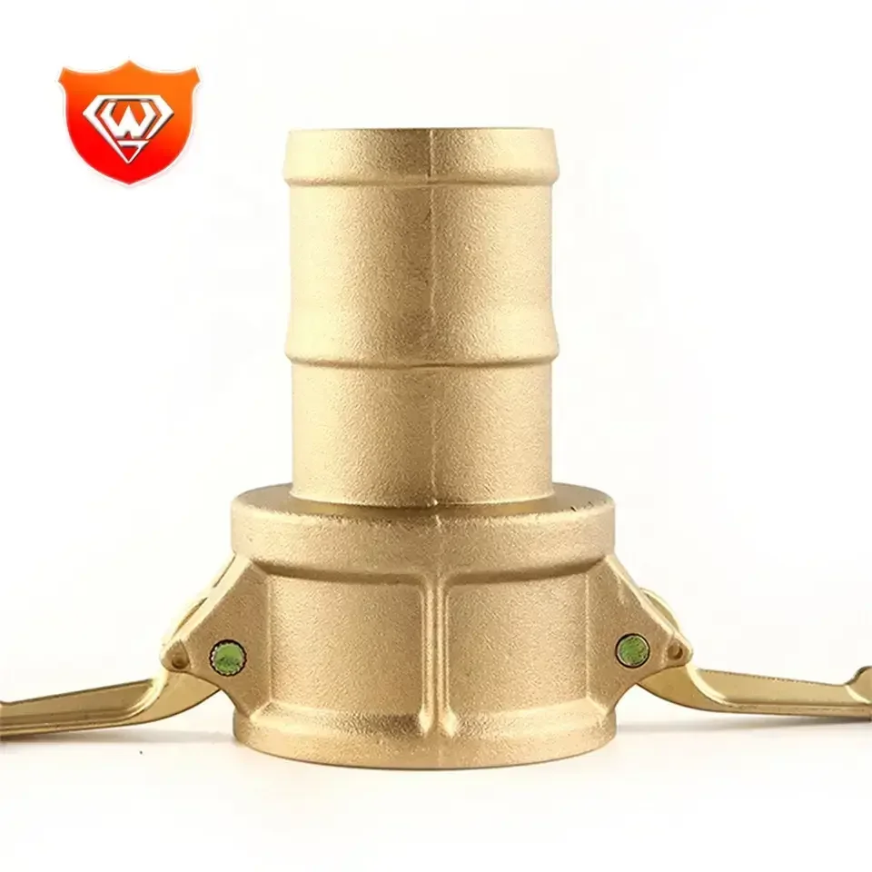 China Supplier Sale Stainless Steel Water Quick Coupling Type A Brass Hose Coupling