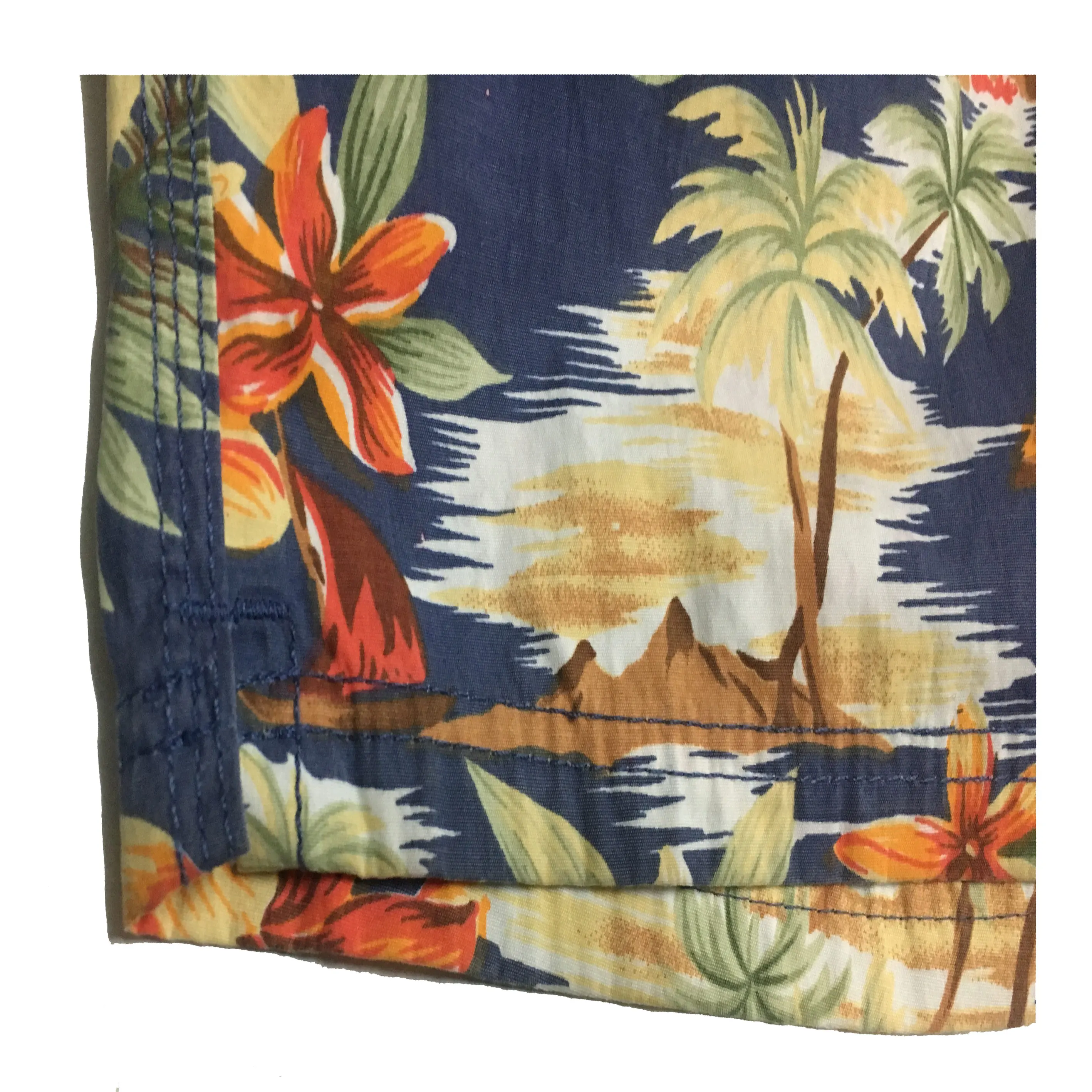
Summer oem fashion dry quick pocket board print beach shorts for men 