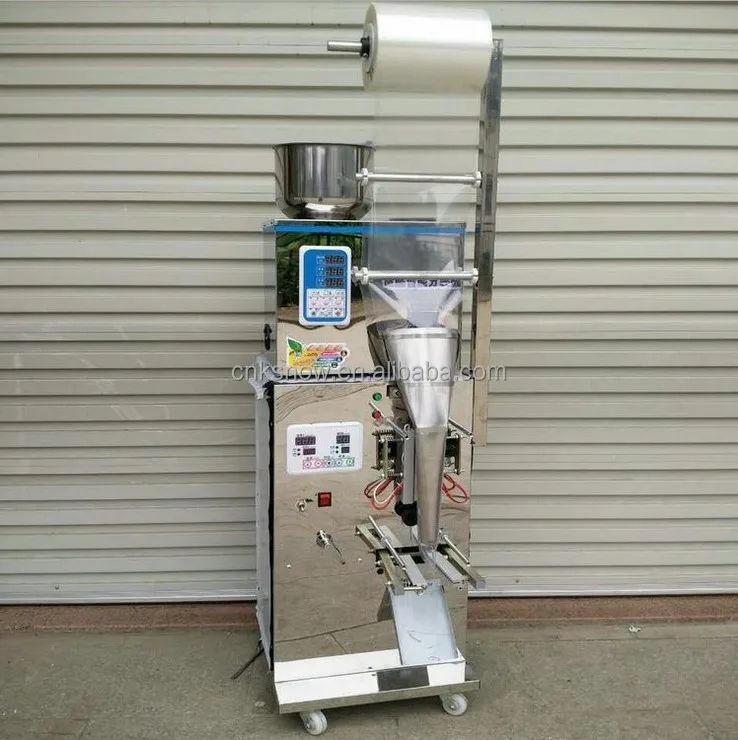 Economic back sealing automatic small tea bag packing machine for small granule powder material