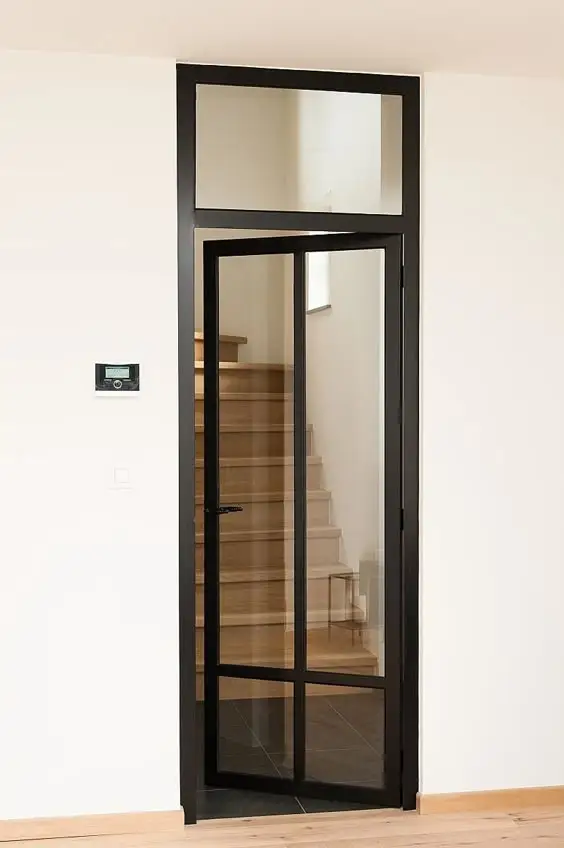 GEDELI Exterior Anti-Theft Aluminum Security Front Doors Double Swing French Door