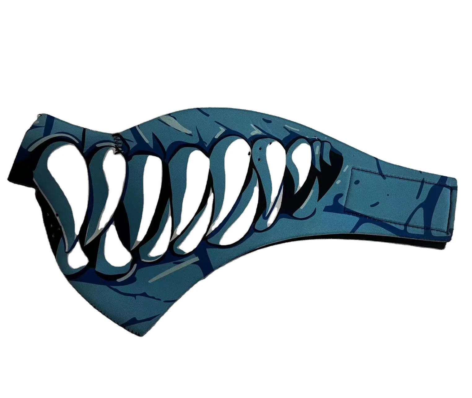 New Fashionable Factory Customized Patterns And Logo Neoprene Waterproof Cycling Ski  Bike Half Face Mask Bicycle Mouth Cover