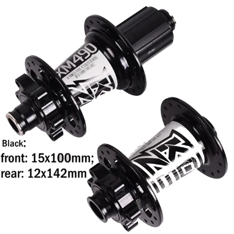 Mountain Bike Koozer Xm490 Hub 6 Claws 72 Rings 4 Bearings Quick Release Barrel Shaft 28/32/36 Holes
