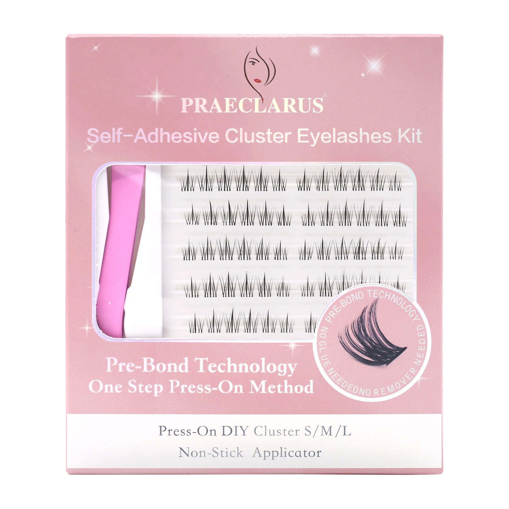 No Glue Self Adhesive Lashes No Needed Glue Lashes DIY Lash Extensions