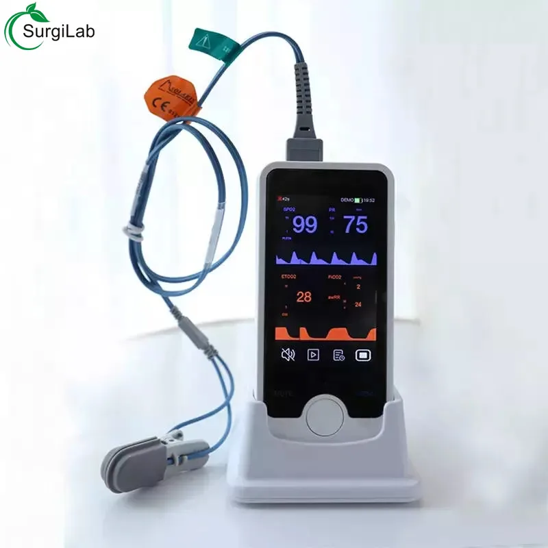 Hot Selling 4 Inches Veterinary Handheld Vital Sign Monitor High Accuracy Pet Blood Pressure Monitor