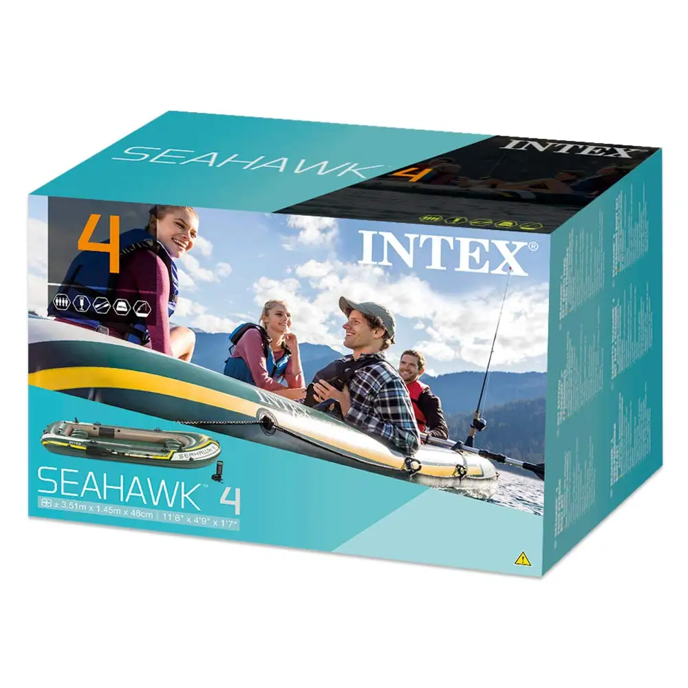 Intex 68351 SEAHAWK 4 BOAT SET inflatable boat on sale Canoe/Kayak