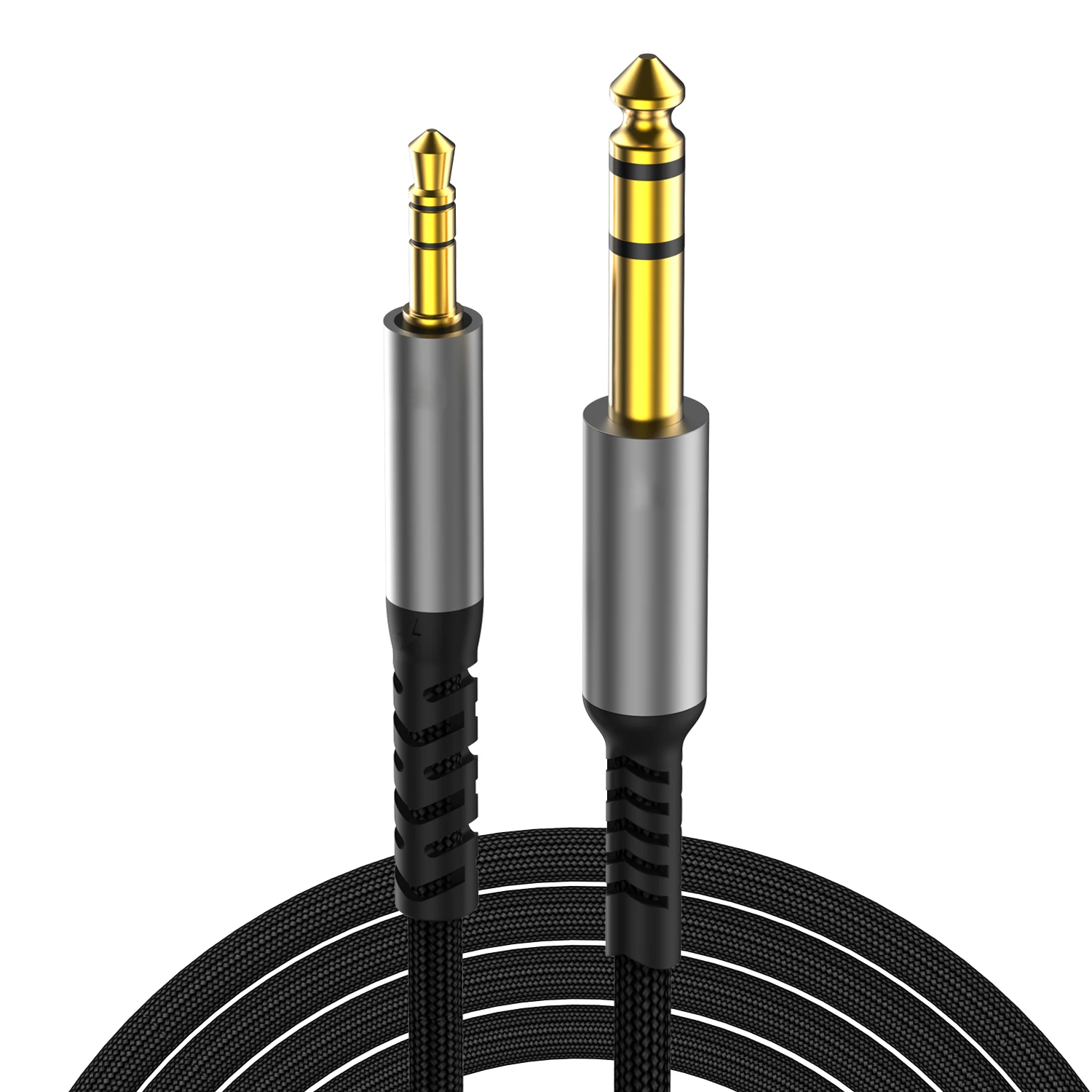 Aux Audio Cable 3.5MM Stereo Jack To 6.35MM 6.5MM TRS Stereo Male To Male Cable Adapter 1M 1.5M 2M 3M 5M 10M