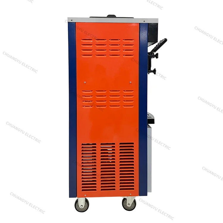 High Quality High Productivity Commercial Catering 3 Head Soft Ice Cream Machine 220V