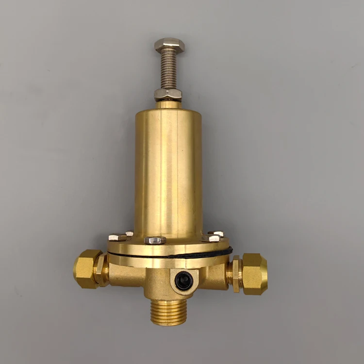 Brass adjustable pressure relief valve, DN15 1/2inch Brass Water Garden Hose Pressure Valve